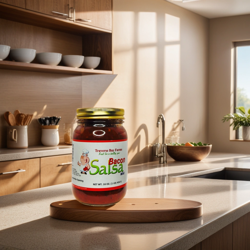 Bacon Salsa - Mild, 16 oz - Gourmet Salsa