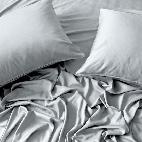Cooling Bamboo Pillowcases - 100% Viscose from Bamboo - Stone