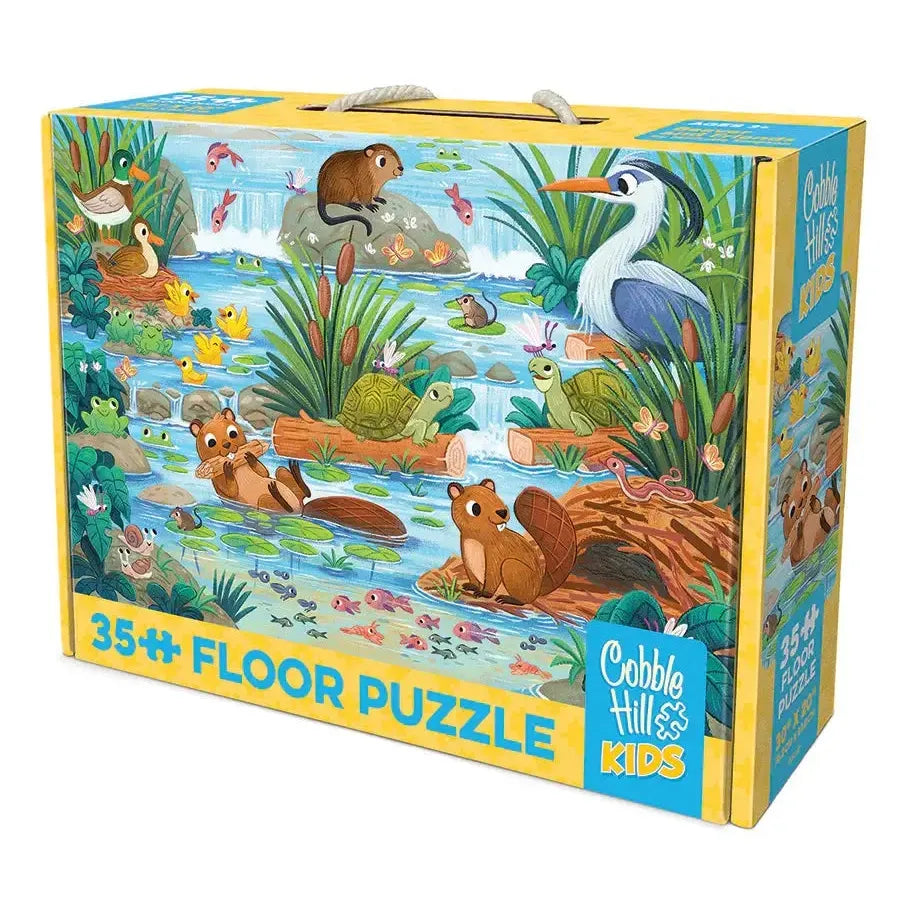 Beaver & Friends 35 Piece Floor Jigsaw Puzzle Cobble Hill