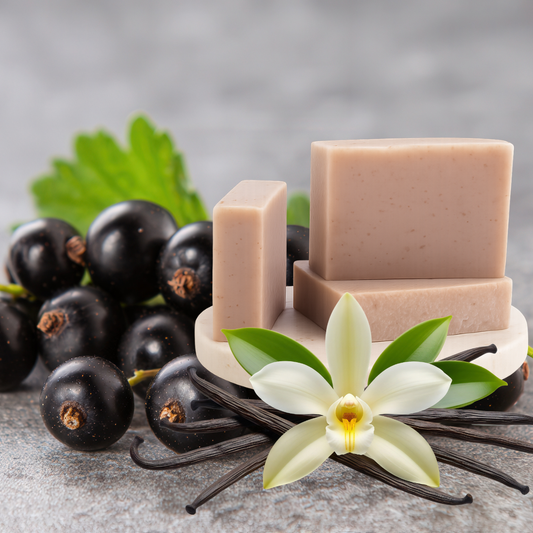 Black Currant Vanilla Handmade Soap