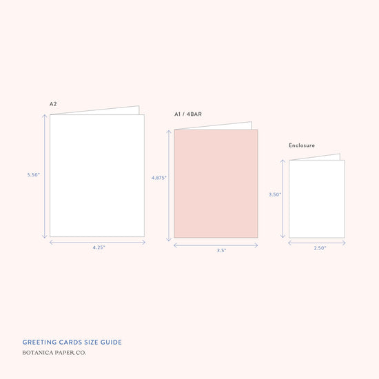 GARDEN BLOOM | THANK YOU A1 GREETING CARD