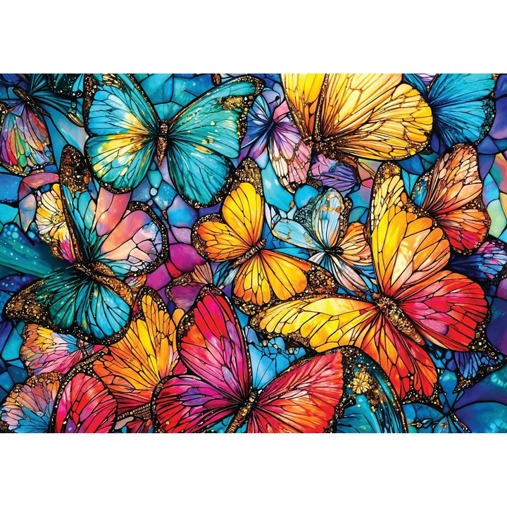 Butterfly Extravaganza 1000 Piece Jigsaw Puzzle Enjoy