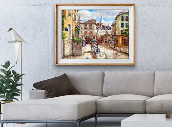 3000 Piece Jigsaw Puzzle, Montmartre Sacre Coeur, Puzzle of France, Paris, Adult Puzzles, Castorland C-300518-2