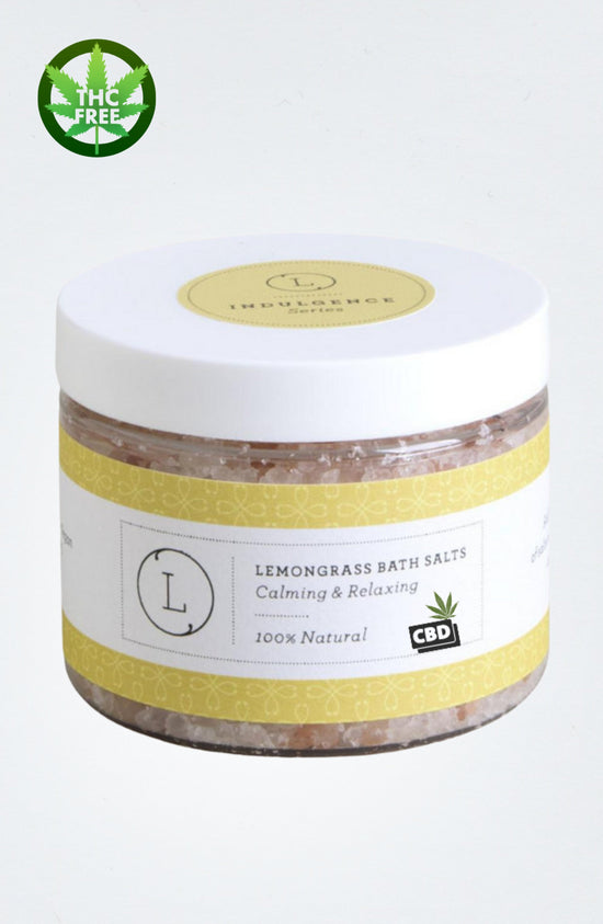 CBD Grapefruit Bath Salts – Epsom, Dead Sea & Himalayan Soak