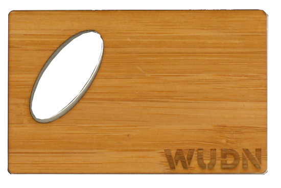 Wooden Credit Card Bottle Opener | Handcrafted WUDN