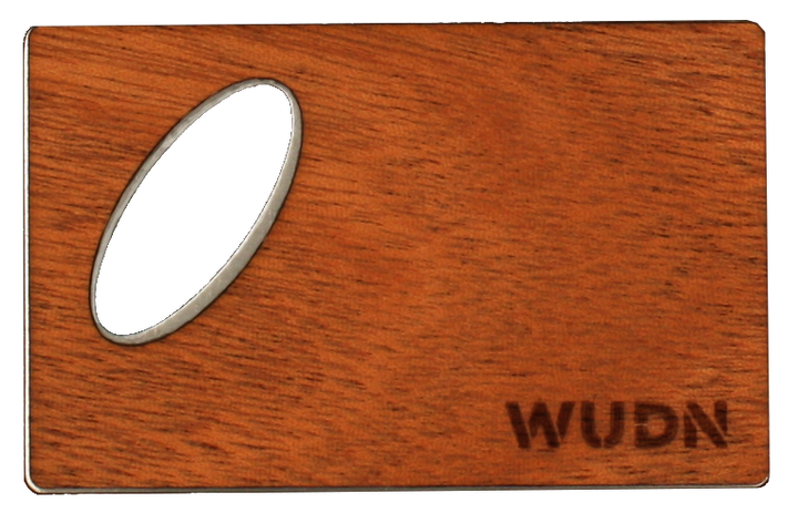 Wooden Credit Card Bottle Opener | Handcrafted WUDN