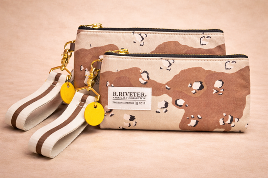 Zipper Pouch | Heirloom "Your Materials, Your Story"