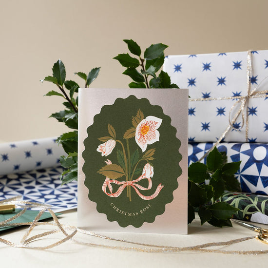 CHRISTMAS ROSE |  Holiday Card