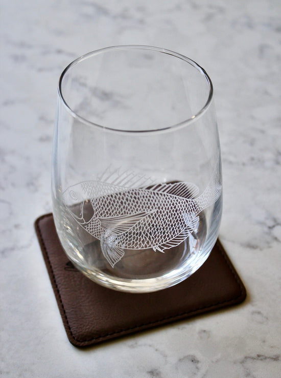 Bison Coaster Set (Slate or Leatherette)