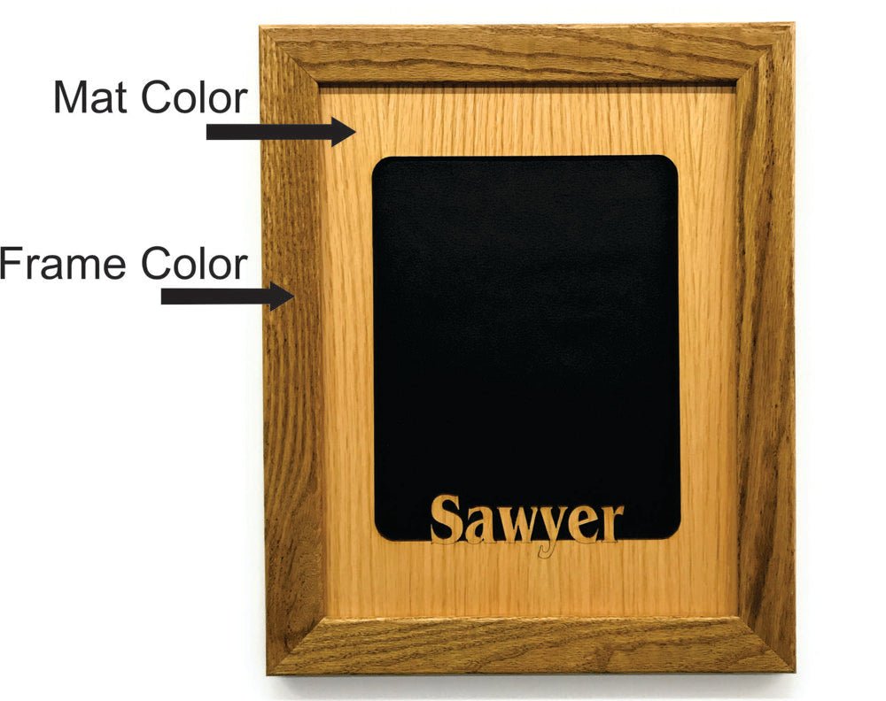 Music Picture Frame Alder Wood - 11x14 Frame Holds 8x10 Photo