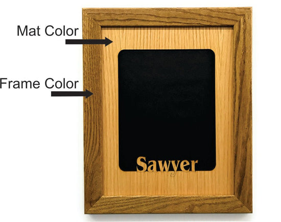 Music Picture Frame Alder Wood - 11x14 Frame Holds 8x10 Photo