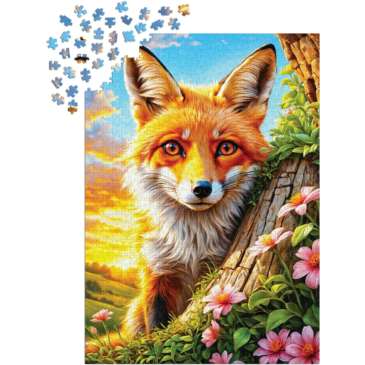 Curious Fox 1000 Piece Jigsaw Puzzle Enjoy