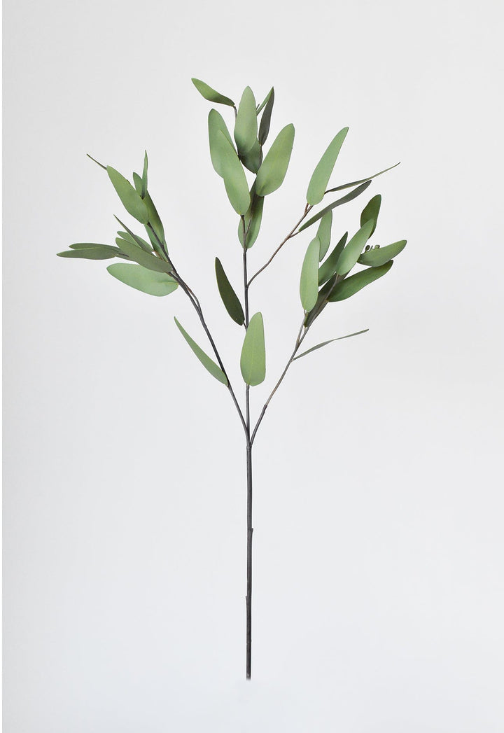 31" Faux Eucalyptus Leaf Stem