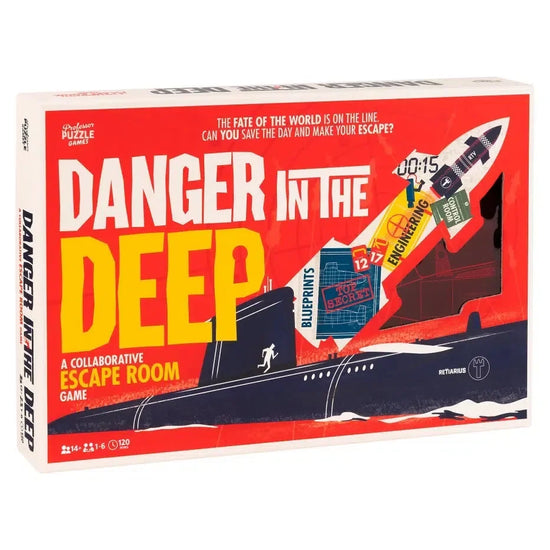 Danger in the Deep Escape Room Game Professor Puzzle