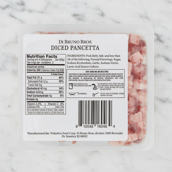 Diced Pancetta