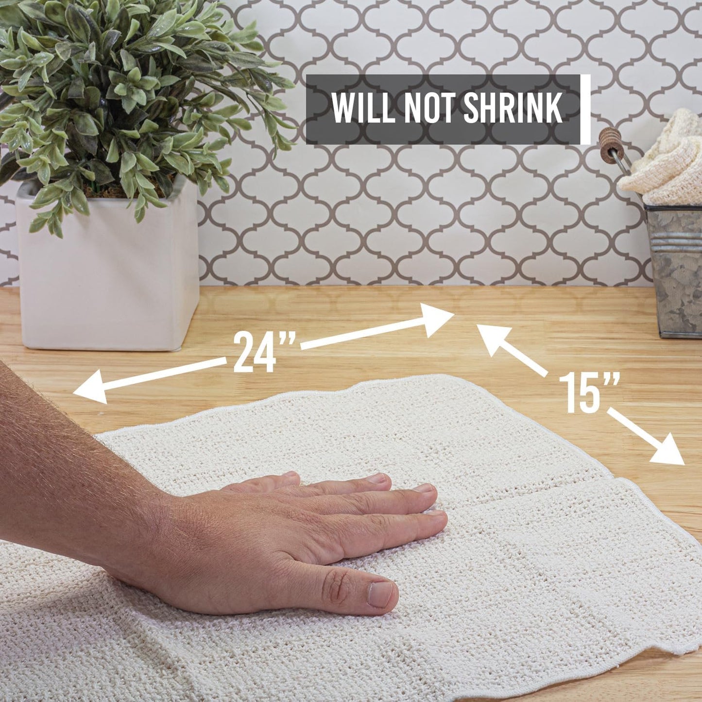 100% Cotton Kitchen Towels 24” x 15”