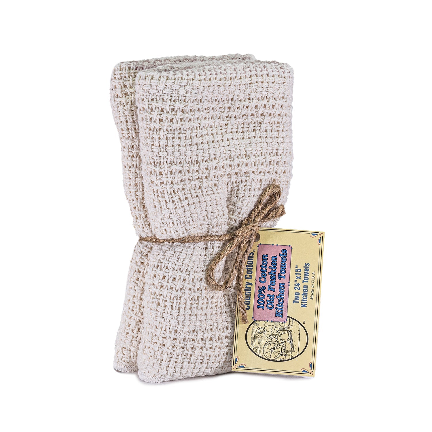 100% Cotton Kitchen Towels 24” x 15”
