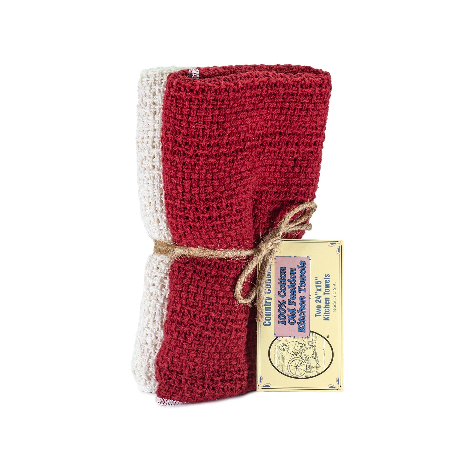 100% Cotton Kitchen Towels 24” x 15”