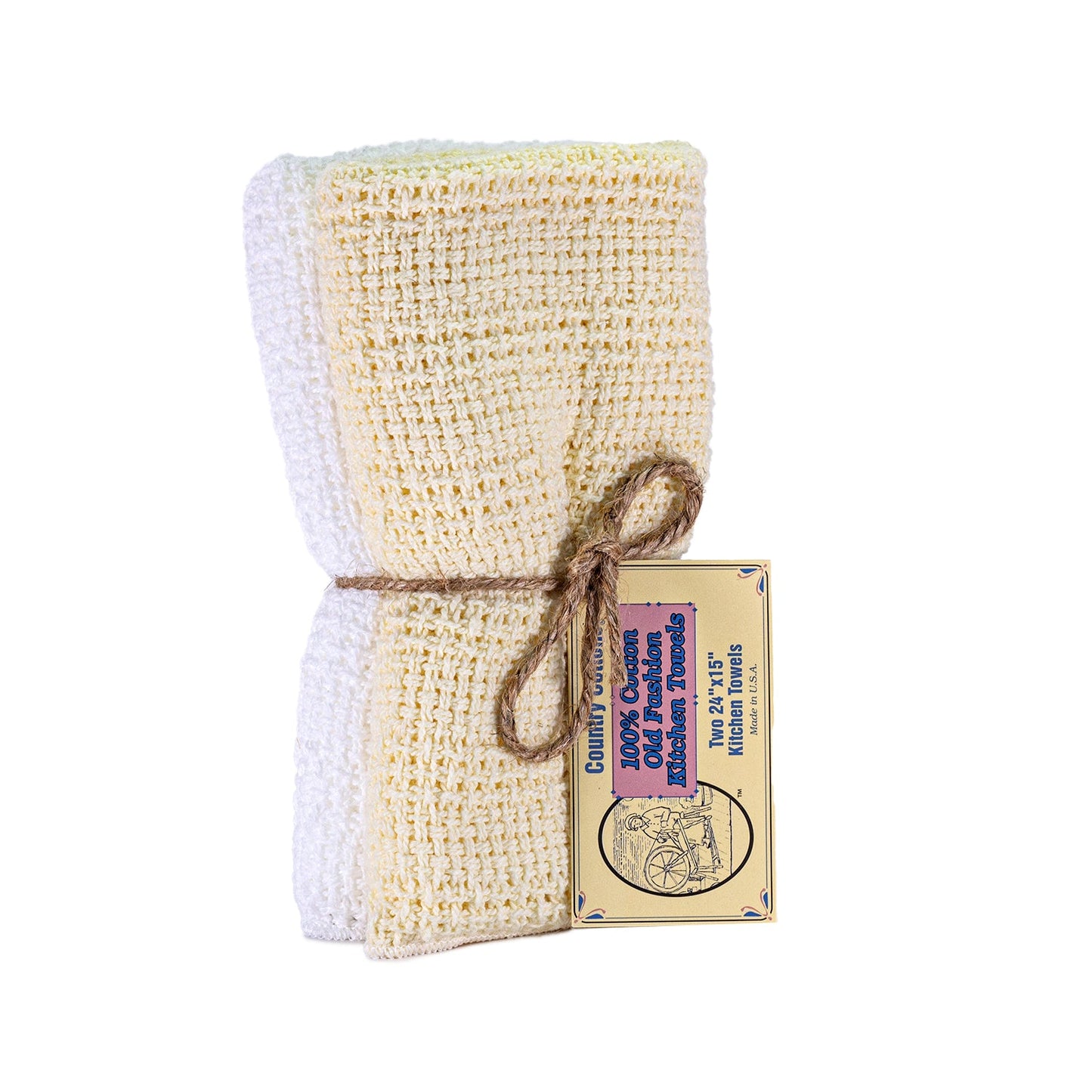 100% Cotton Kitchen Towels 24” x 15”