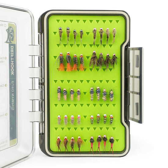 Euro Nymphs Fly Fishing Flies Kit - Stocking Stuffers for Fly Fishermen