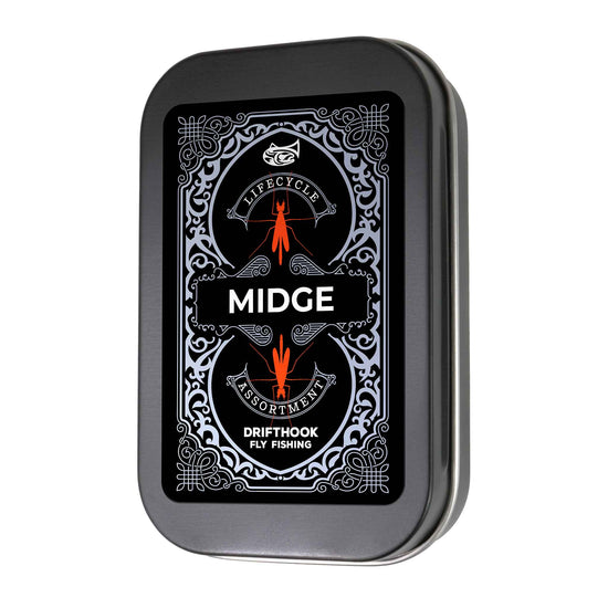 Midge Life Cycle 32-Pack Fly Assortments - Fly Fishing Gifts