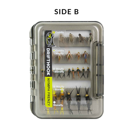 Nymph Frenzy Fly Fishing Flies Kit - Gift for Someone Who Loves Fly Fishing