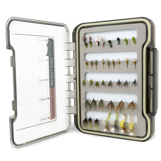 Pro Emergers Fly Fishing Flies Kit - Fishing Gifts for Outdoor Enthusiasts