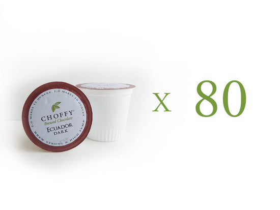 Ecuador Dark Choffy Brewed Cacao - Single Serve Choffy Cups