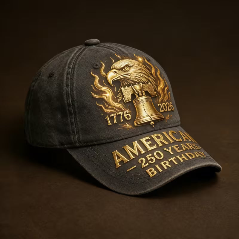 USA 250th Anniversary 3D Baseball Cap