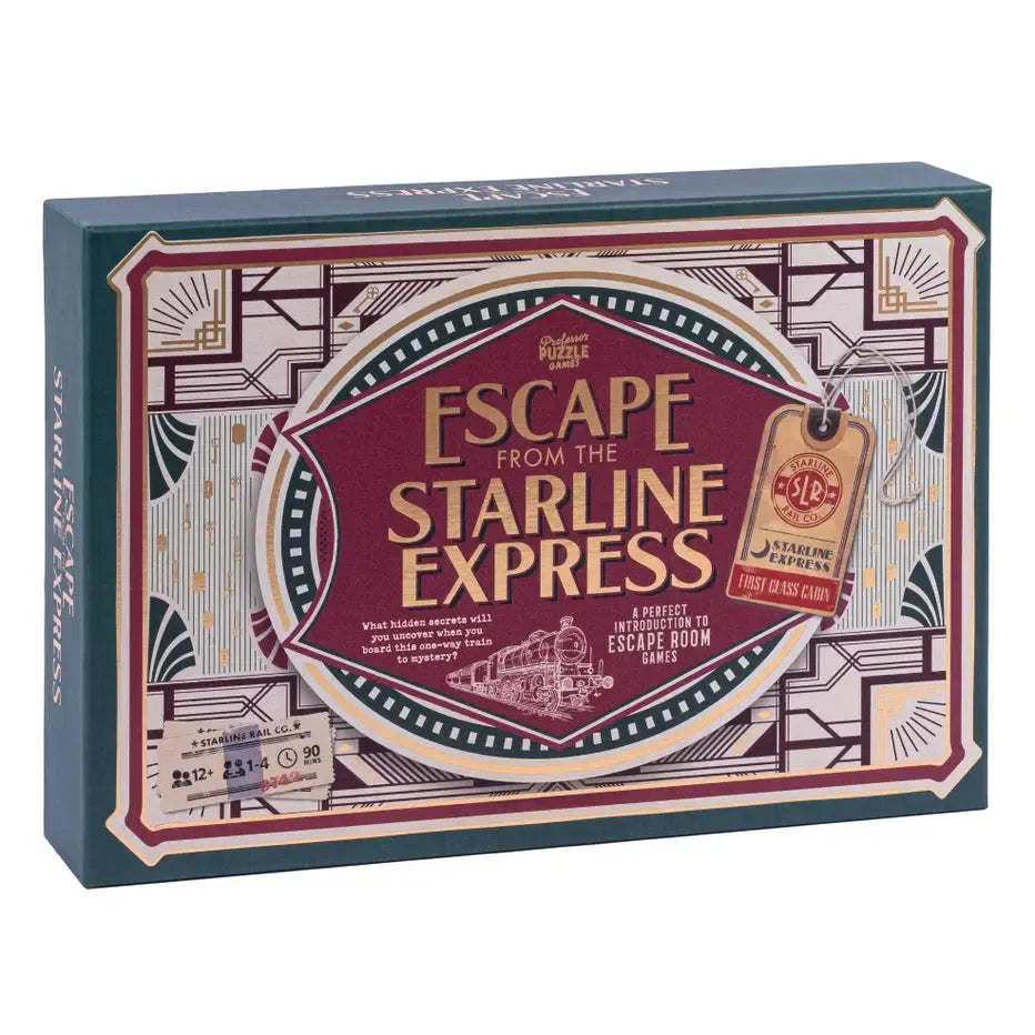Escape from the Starline Express - Escape Room Game - Professor Puzzle