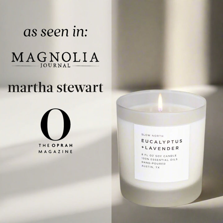 Eucalyptus + Lavender - Signature Soy Candle