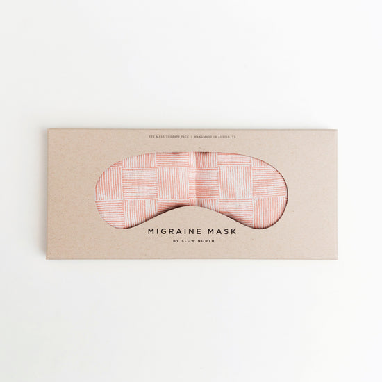 Eye Mask - Pink Pampas