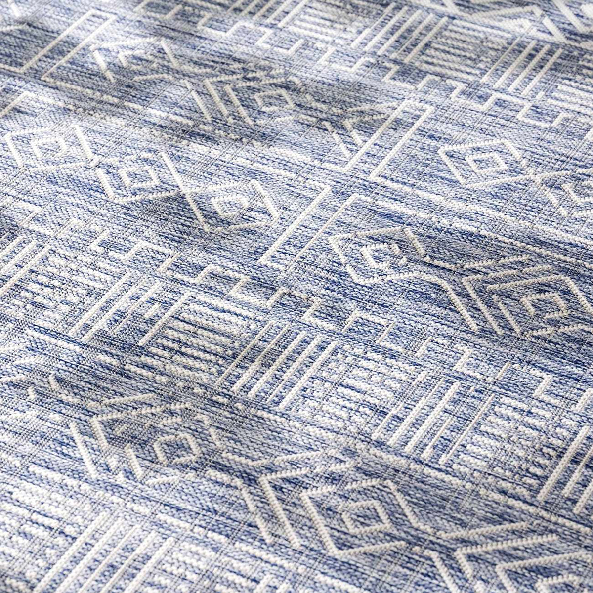 Epson Blue Indoor & Outdoor Rug - Clearance