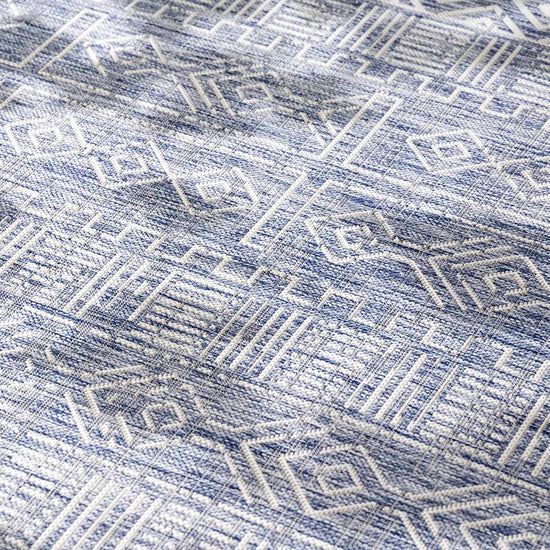 Epson Blue Indoor & Outdoor Rug - Clearance