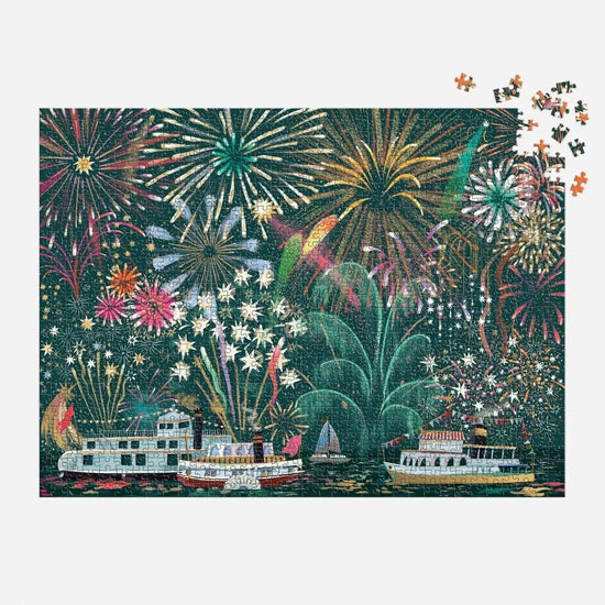 Fireworks Jubilee 1000 Piece Jigsaw Puzzle Galison