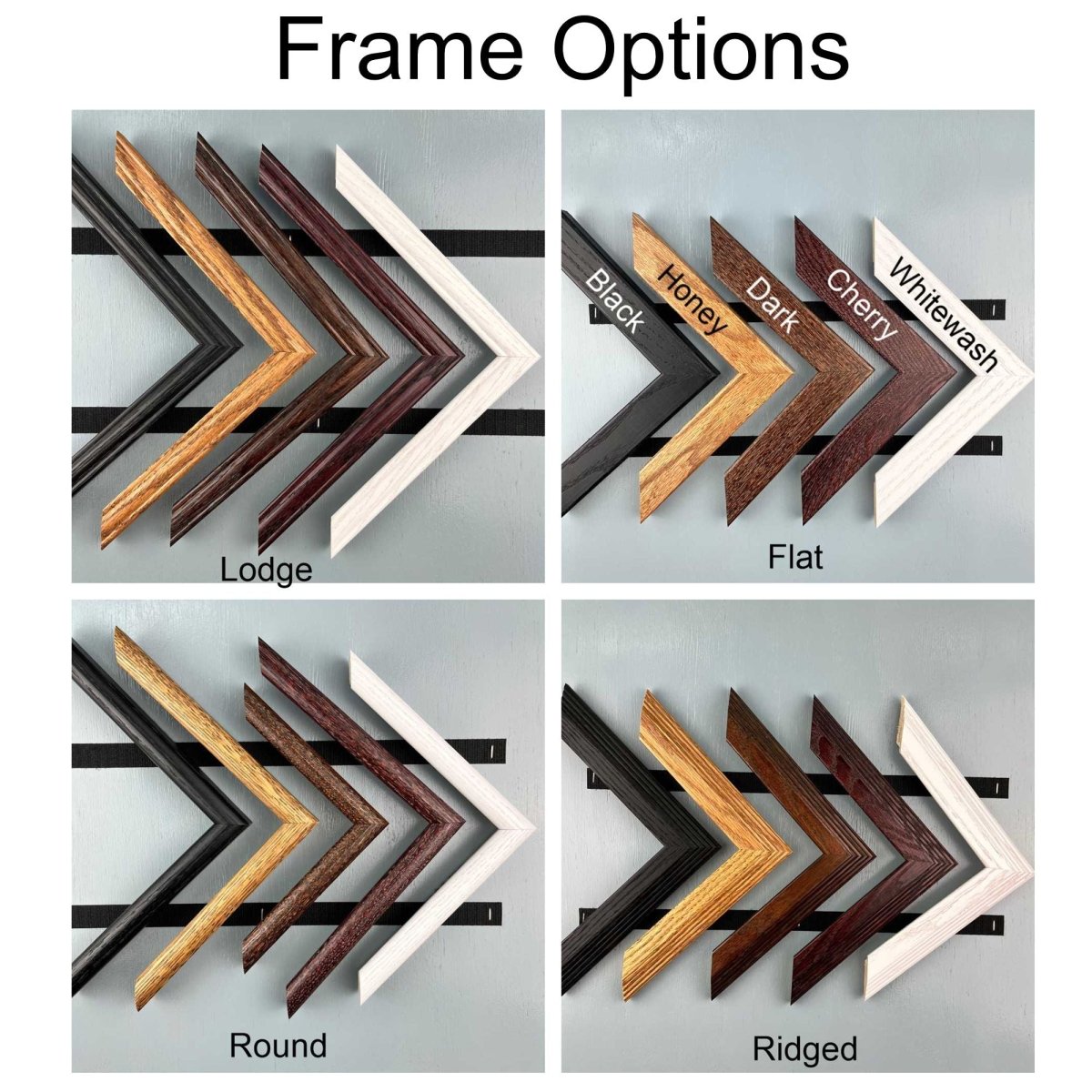 Music Picture Frame Alder Wood - 11x14 Frame Holds 8x10 Photo