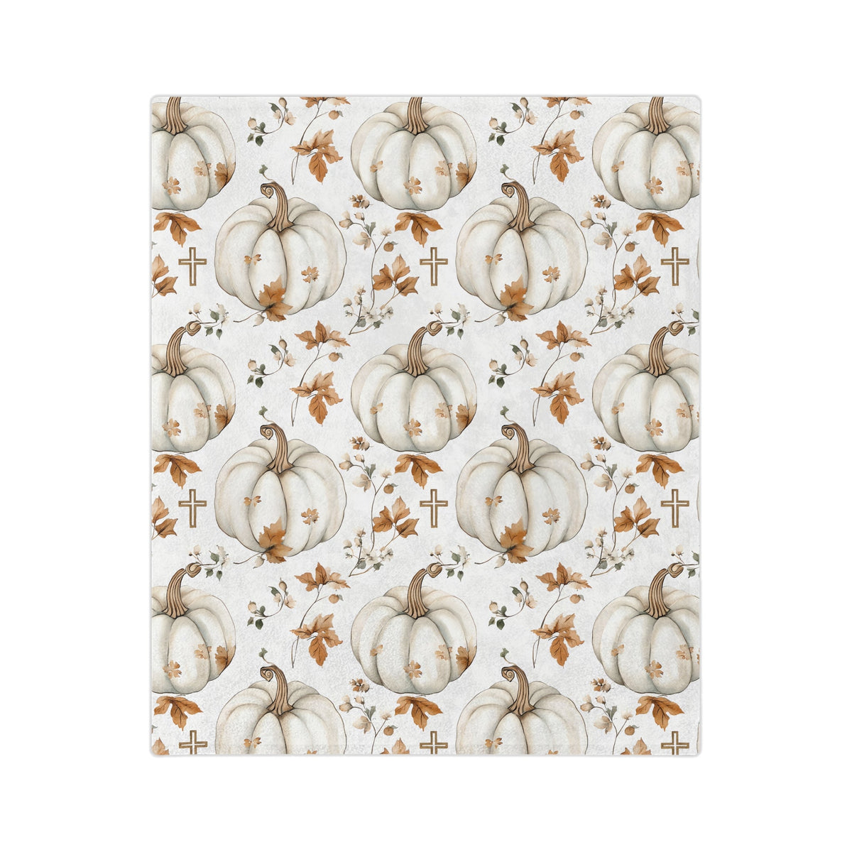 Faithful Harvest Minky Blanket