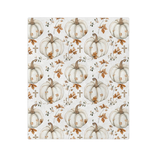Faithful Harvest Minky Blanket
