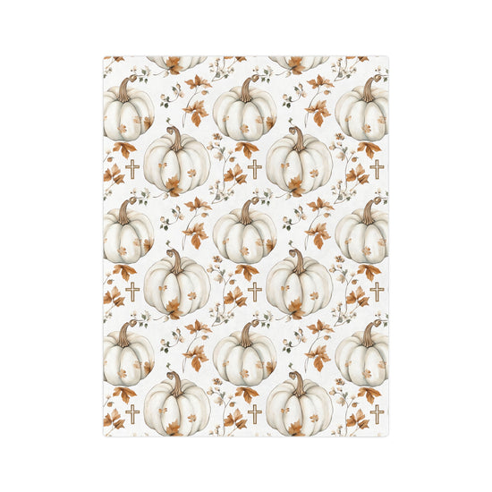 Faithful Harvest Minky Blanket