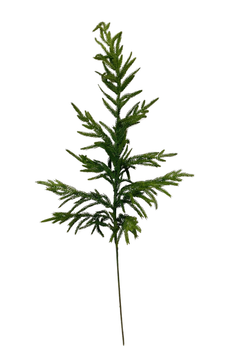 Artificial Real Touch 36” Norfolk Pine Stems - Bundle of 4