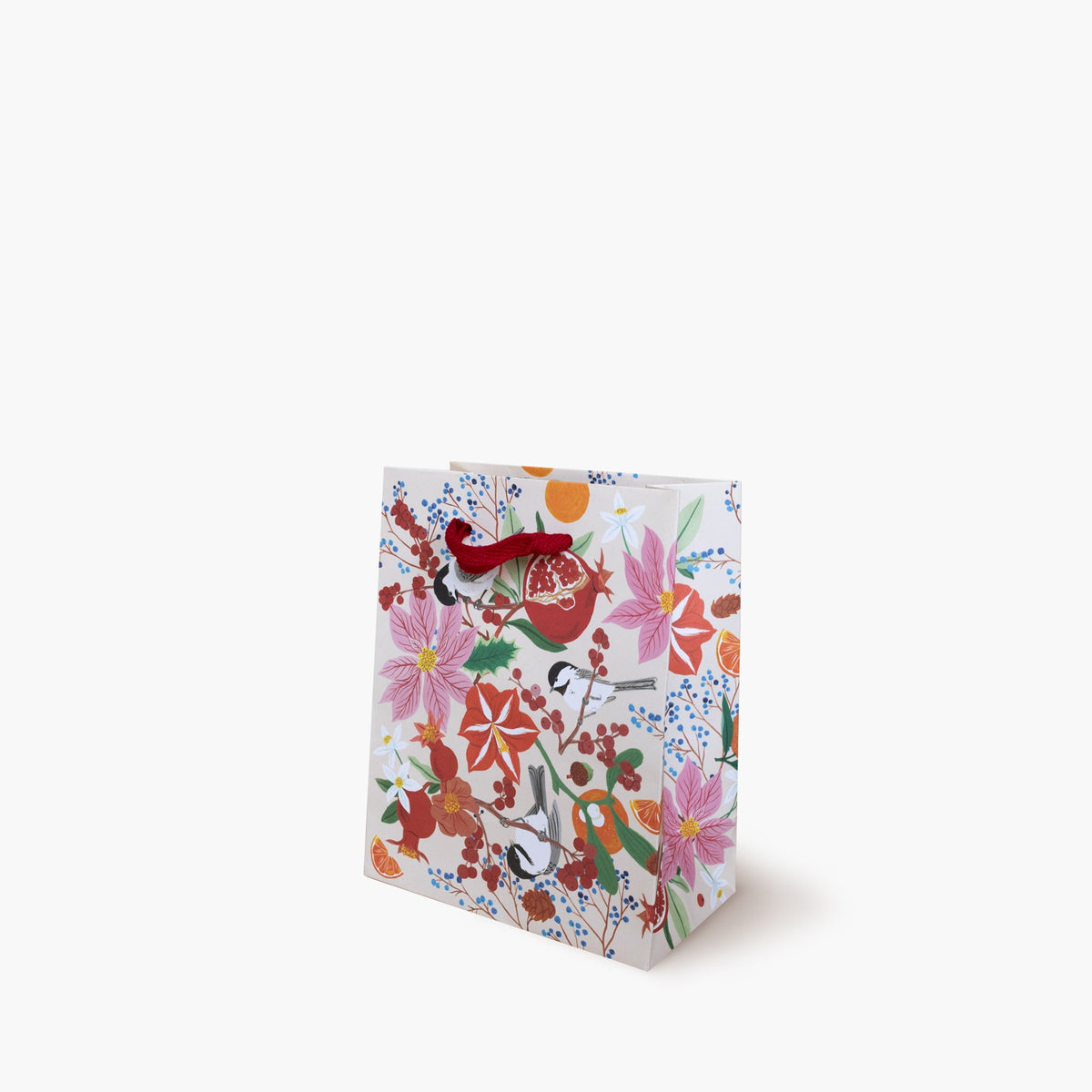 WINTER CHICKADEES | SMALL GIFT BAG