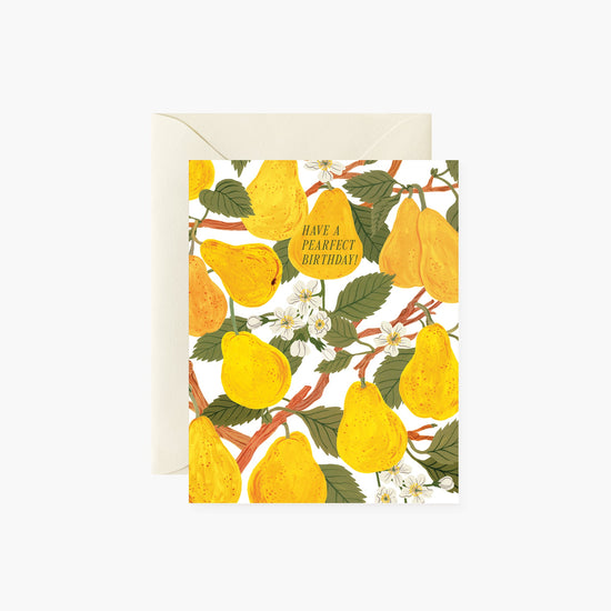 PEARFECT BIRTHDAY | Greeting Card