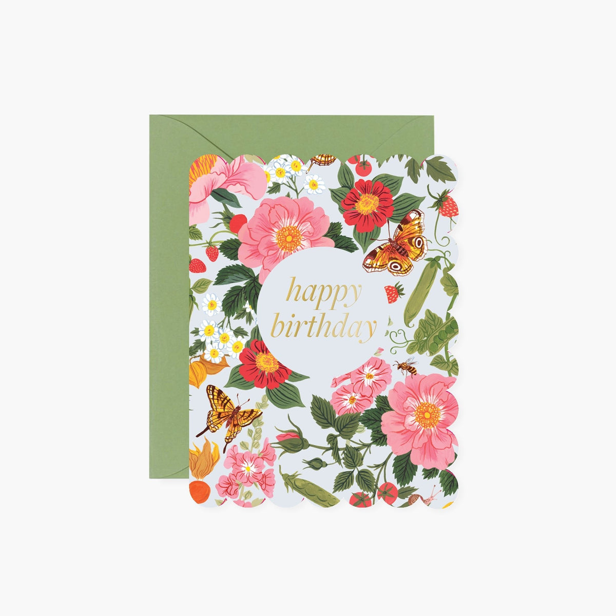 GARDEN BLOOM BIRTHDAY | greeting card