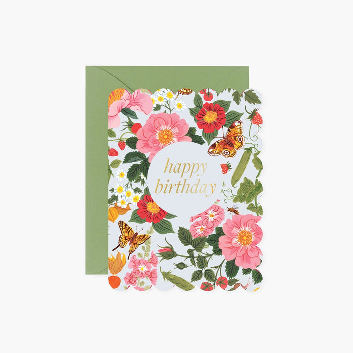 GARDEN BLOOM BIRTHDAY | greeting card