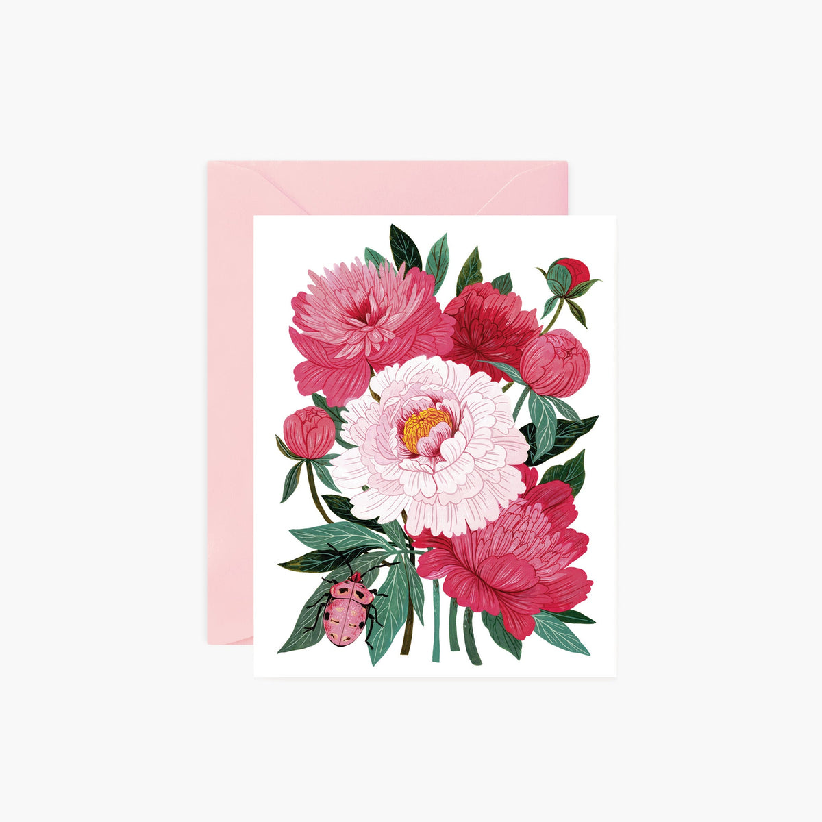 PEONIES | Greeting Card