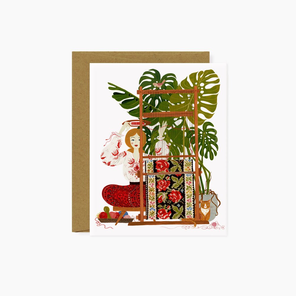 Weaving | Greeting Card