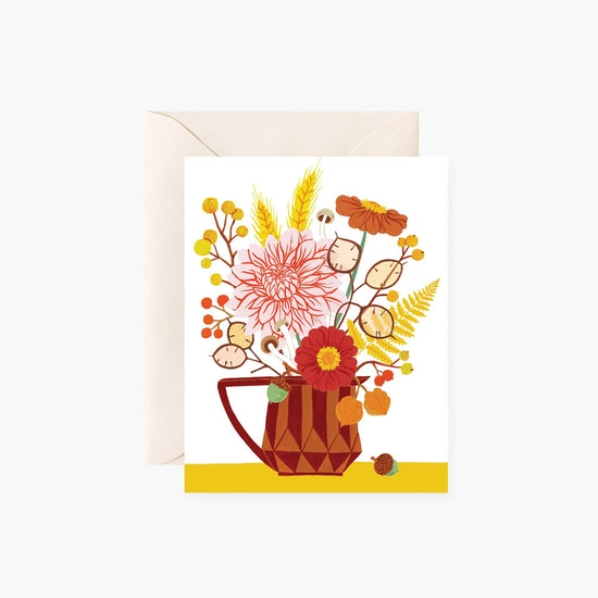 FALL VASE | Greeting Card