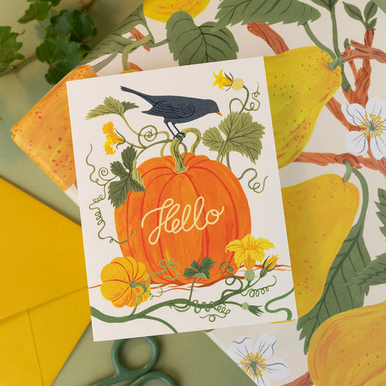 PUMPKIN PATCH | Greeting Card