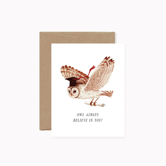 OWL GRADUATION | Greeting Card