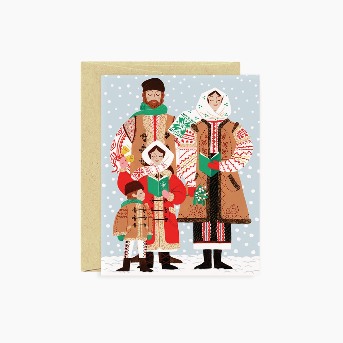 CAROLERS | holiday card
